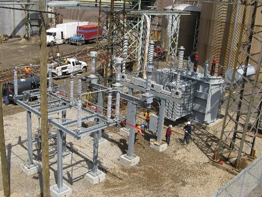 [PP000871] 138kV to 13.8kV Outdoor Substation